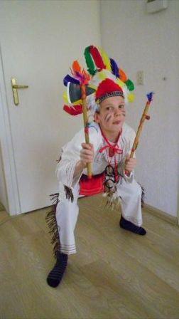 het indianenpakje