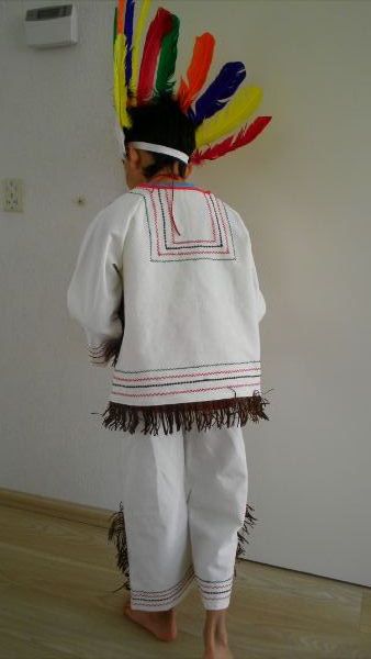 het indianenpakje